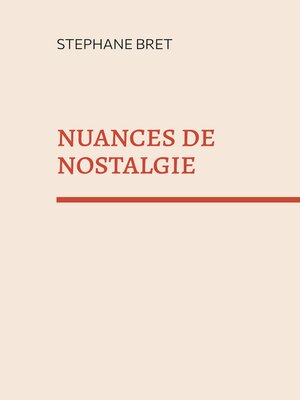 cover image of Nuances de nostalgie
